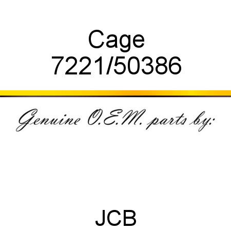 Cage 7221/50386