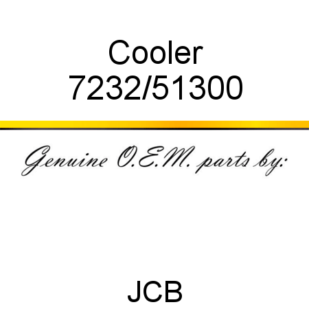 Cooler 7232/51300