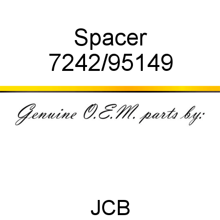 Spacer 7242/95149