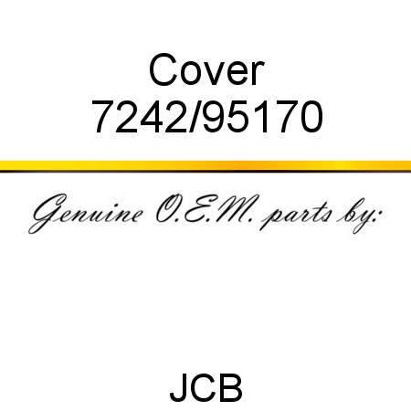 Cover 7242/95170