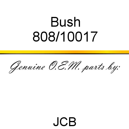 Bush 808/10017