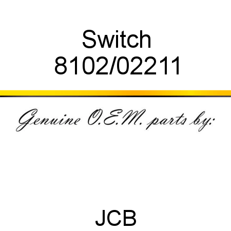 Switch 8102/02211