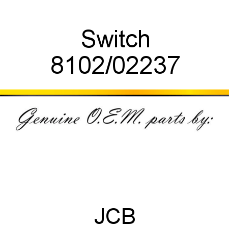 Switch 8102/02237