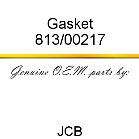 Gasket 813/00217