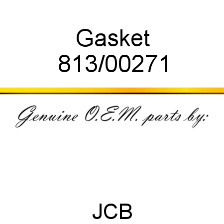 Gasket 813/00271