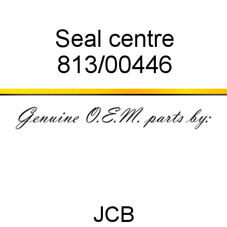 Seal, centre 813/00446