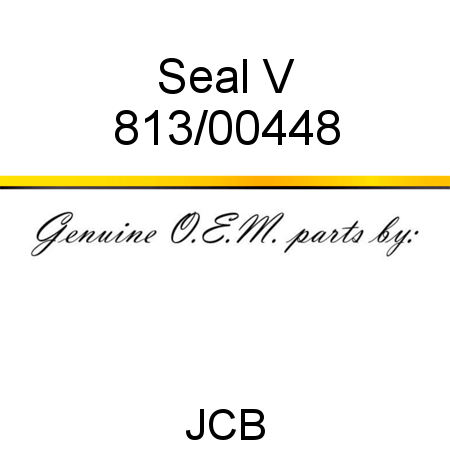 Seal, V 813/00448