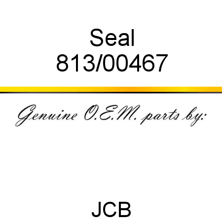 Seal 813/00467