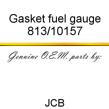 Gasket, fuel gauge 813/10157