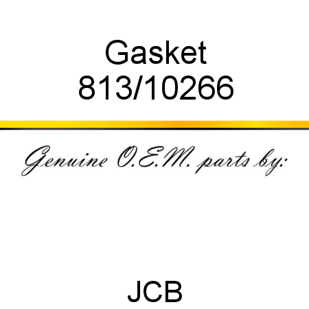 Gasket 813/10266