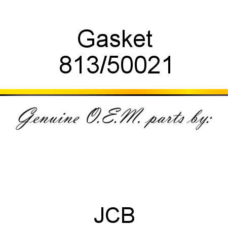 Gasket 813/50021