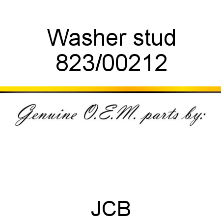 Washer, stud 823/00212