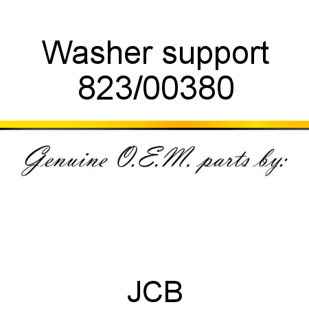 Washer, support 823/00380