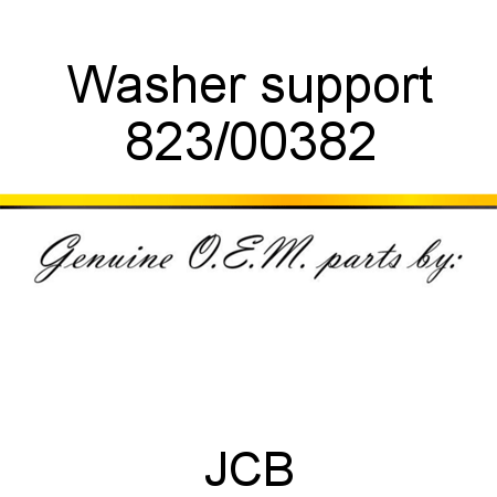 Washer, support 823/00382