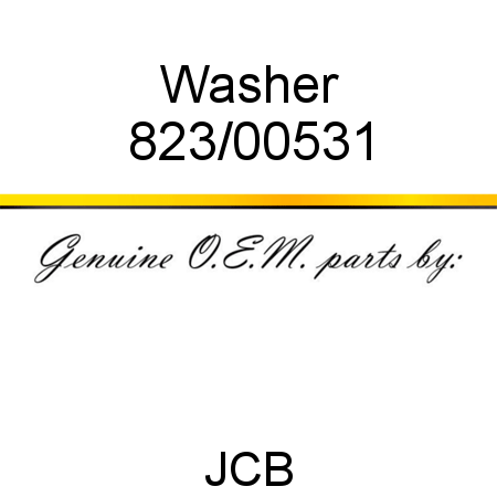 Washer 823/00531