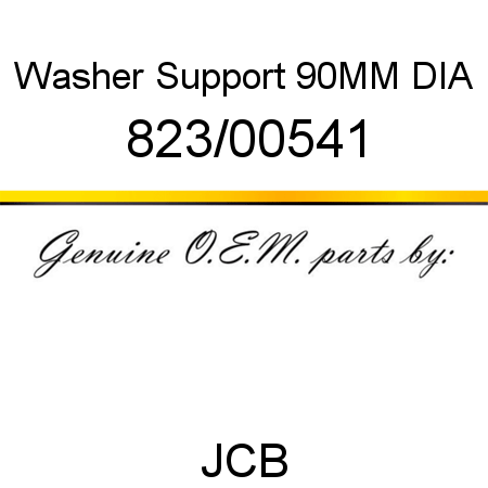 Washer, Support, 90MM DIA 823/00541