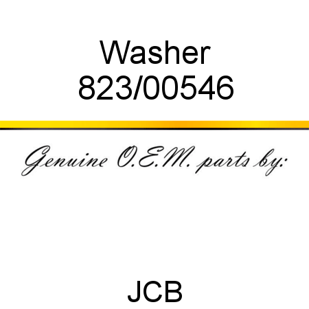 Washer 823/00546