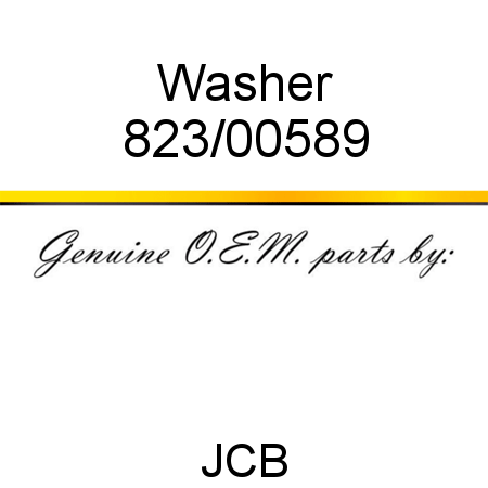 Washer 823/00589