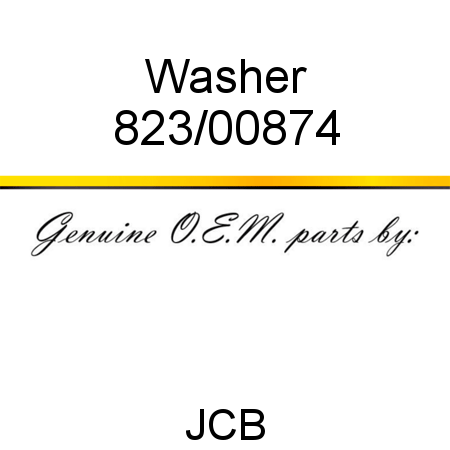 Washer 823/00874
