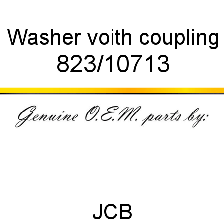 Washer, voith coupling 823/10713
