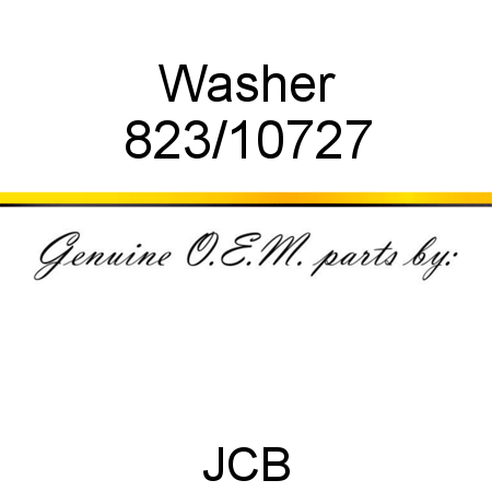 Washer 823/10727