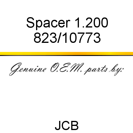Spacer, 1.200 823/10773