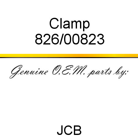 Clamp 826/00823