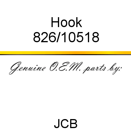 Hook 826/10518