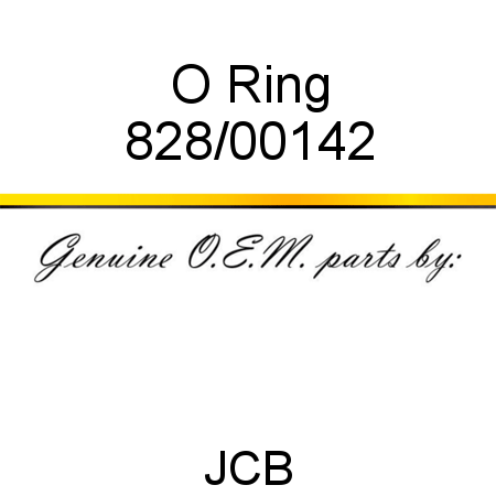 O Ring 828/00142