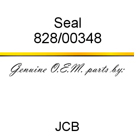Seal 828/00348