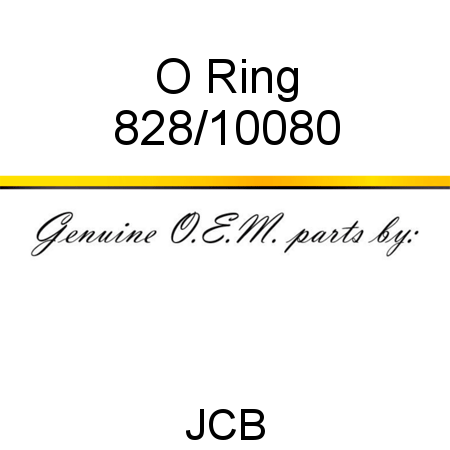 O Ring 828/10080