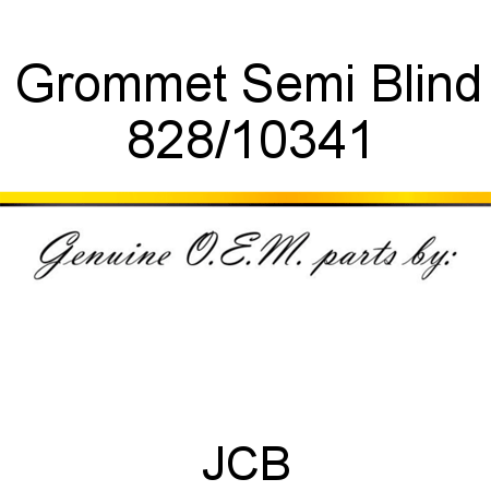 Grommet, Semi Blind 828/10341