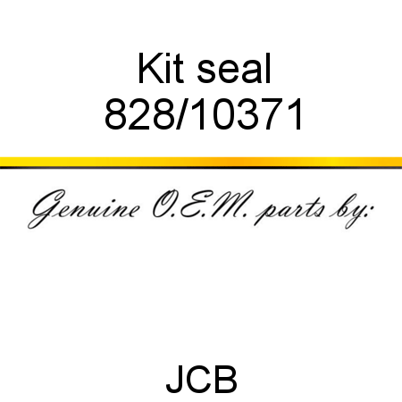 Kit, seal 828/10371