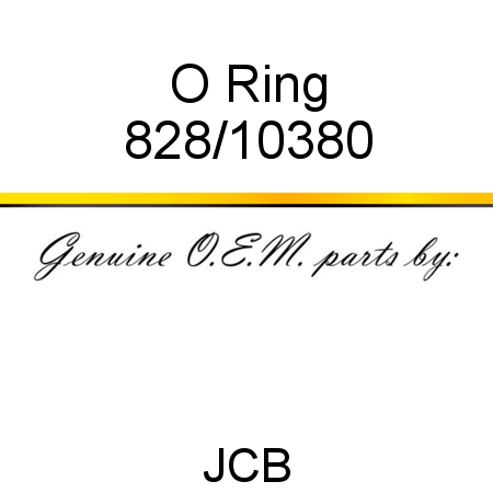 O Ring 828/10380
