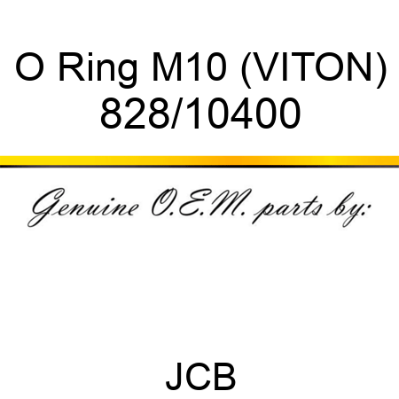 O Ring, M10 (VITON) 828/10400