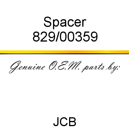 Spacer 829/00359