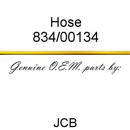 Hose 834/00134