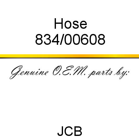 Hose 834/00608