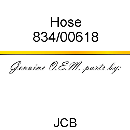 Hose 834/00618