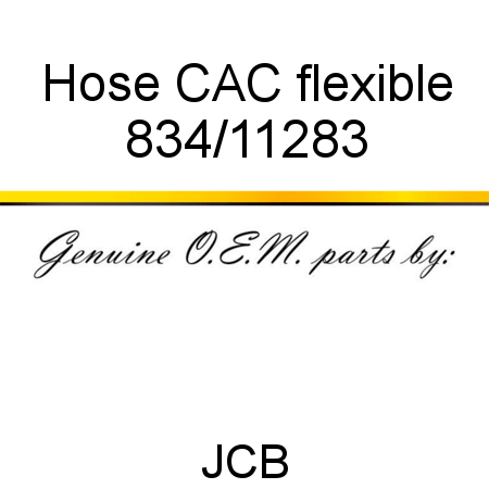 Hose, CAC flexible 834/11283