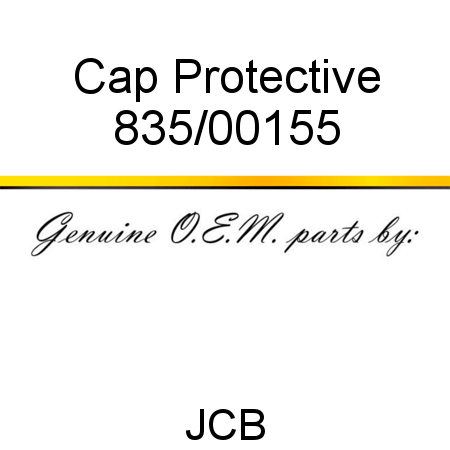 Cap, Protective 835/00155