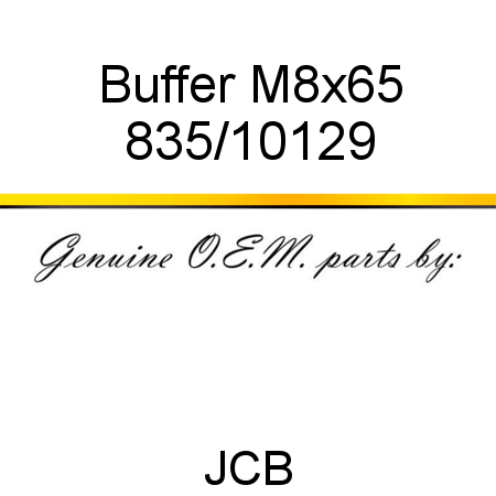 Buffer, M8x65 835/10129