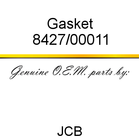 Gasket 8427/00011