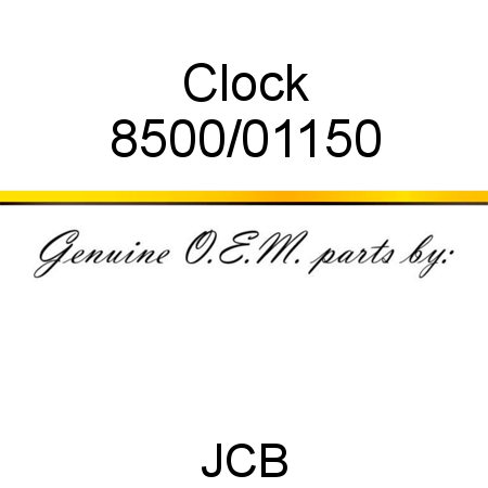 Clock 8500/01150