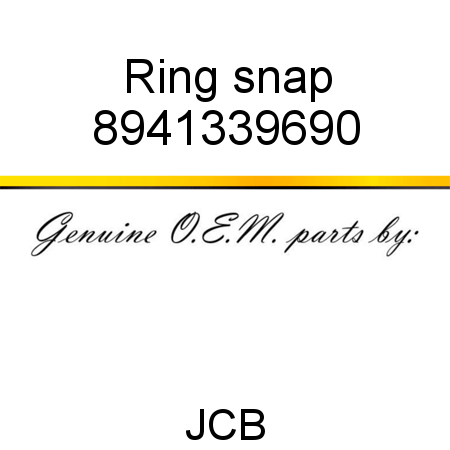 Ring, snap 8941339690