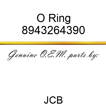 O Ring 8943264390