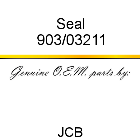 Seal 903/03211