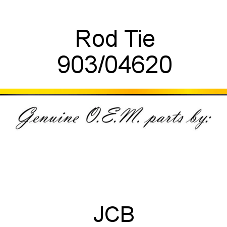 Rod, Tie 903/04620