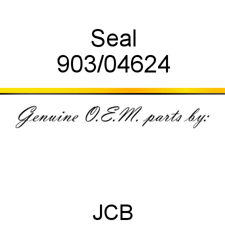 Seal 903/04624