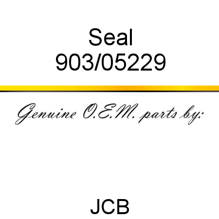 Seal 903/05229